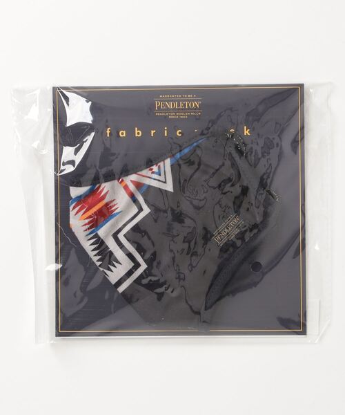 PENDLETON（ペンドルトン）の「ST:PENDLETON HARDING PRINT MASK ペンドルトン ハーディング プリント マスク（マスク・メンズ・ブラック/ベージュ/ネイビー/グレー/オフホワイト/カーキ・FREE）」の12枚目の写真
