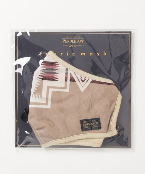 PENDLETON（ペンドルトン）の「ST:PENDLETON HARDING PRINT MASK ペンドルトン ハーディング プリント マスク（マスク・メンズ・ブラック/ベージュ/ネイビー/グレー/オフホワイト/カーキ・FREE）」の11枚目の写真