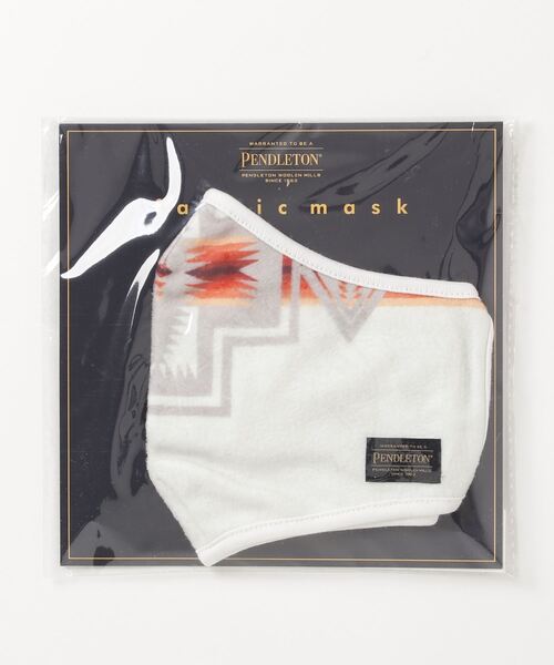 PENDLETON（ペンドルトン）の「ST:PENDLETON HARDING PRINT MASK ペンドルトン ハーディング プリント マスク（マスク・メンズ・ブラック/ベージュ/ネイビー/グレー/オフホワイト/カーキ・FREE）」の10枚目の写真