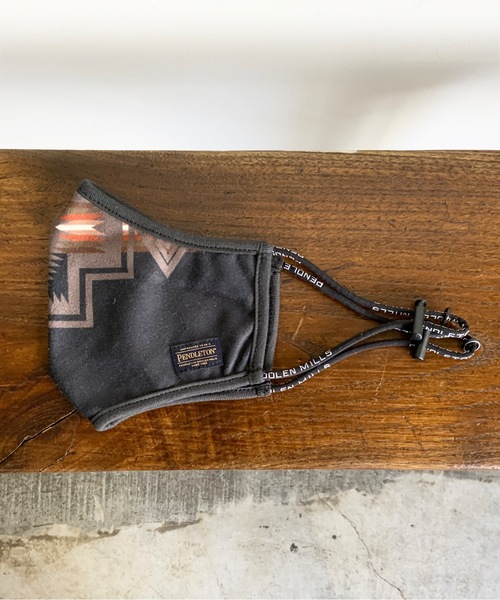 PENDLETON（ペンドルトン）の「ST:PENDLETON HARDING PRINT MASK ペンドルトン ハーディング プリント マスク（マスク・メンズ・ブラック/ベージュ/ネイビー/グレー/オフホワイト/カーキ・FREE）」の21枚目の写真