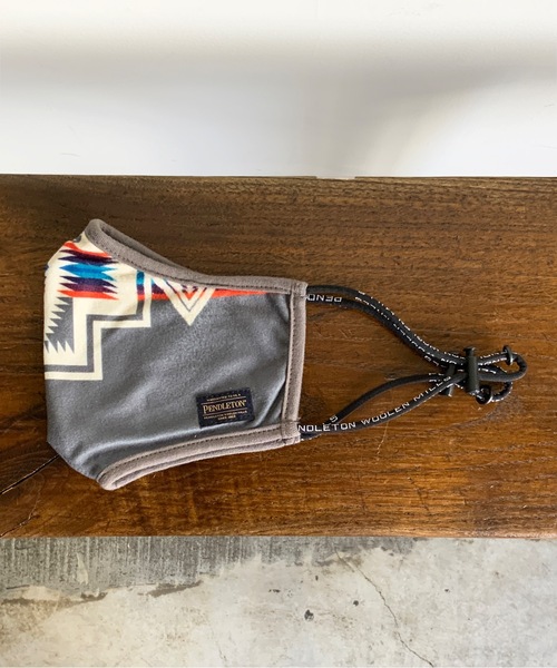 PENDLETON（ペンドルトン）の「ST:PENDLETON HARDING PRINT MASK ペンドルトン ハーディング プリント マスク（マスク・メンズ・ブラック/ベージュ/ネイビー/グレー/オフホワイト/カーキ・FREE）」の18枚目の写真