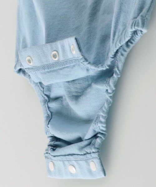 BRANSHES(ブランシェス)の「恐竜プリント半袖ボディスーツ(ロンパース・キッズ・ベージュ/ブルー/ライトグリーン・80/70)」の12枚目の写真