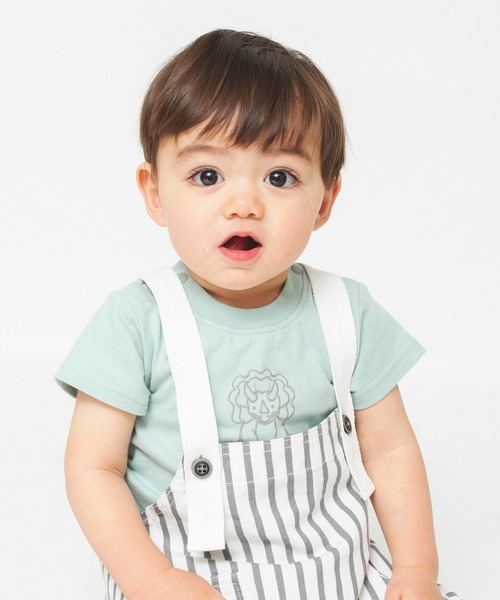 BRANSHES(ブランシェス)の「恐竜プリント半袖ボディスーツ(ロンパース・キッズ・ベージュ/ブルー/ライトグリーン・80/70)」の18枚目の写真