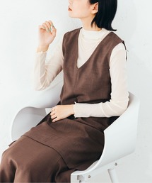 fupel | ベルト付ジレ(SET UP)(ベスト)