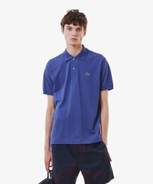 数回着用 LACOSTE L.12.12 LIGHT ブラック ポロシャツ 5