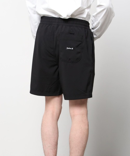 Hurley （ハーレー）の「Hurley/ハーレー ボードショーツ/無地ショーツ 水陸両用 レングス17 MBS0011010（水着・メンズ・グレー/ブラック/アクア/ブルー/レッド/エメラルド・S/M/L）」の12枚目の写真