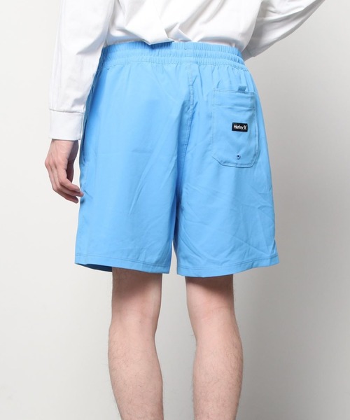 Hurley （ハーレー）の「Hurley/ハーレー ボードショーツ/無地ショーツ 水陸両用 レングス17 MBS0011010（水着・メンズ・グレー/ブラック/アクア/ブルー/レッド/エメラルド・S/M/L）」の16枚目の写真