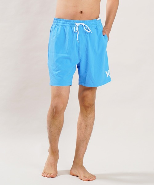 Hurley （ハーレー）の「Hurley/ハーレー ボードショーツ/無地ショーツ 水陸両用 レングス17 MBS0011010（水着・メンズ・グレー/ブラック/アクア/ブルー/レッド/エメラルド・S/M/L）」の21枚目の写真