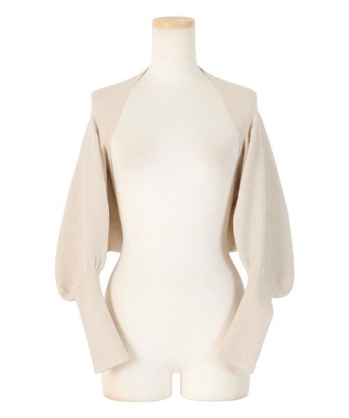 AMBIENT(アンビエント)の「ボレロニットカーディガン(カーディガン/ボレロ・レディース・ベージュ系その他/ピンク/ネイビー/ブラック・FREE)」の8枚目の写真