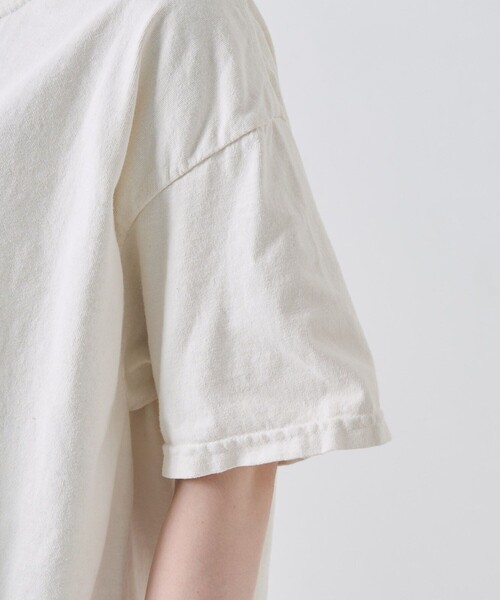 FREAK'S STORE（フリークスストア）の「STAR WARSロゴ半袖Tシャツ/スターウォーズロゴ半袖Tシャツ（Tシャツ/カットソー・レディース・グリーン/オフホワイト/オレンジ/ブラック/ホワイト・ﾌﾘ-）」の20枚目の写真