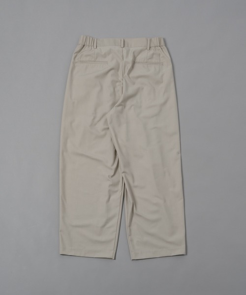 ADAMASTE（アダマスト）の「2タックテーパードワイドスラックス（スラックス・メンズ・ホワイト/ブラウン/ブラック・X-SMALL/SMALL/MEDIUM/LARGE）」の21枚目の写真
