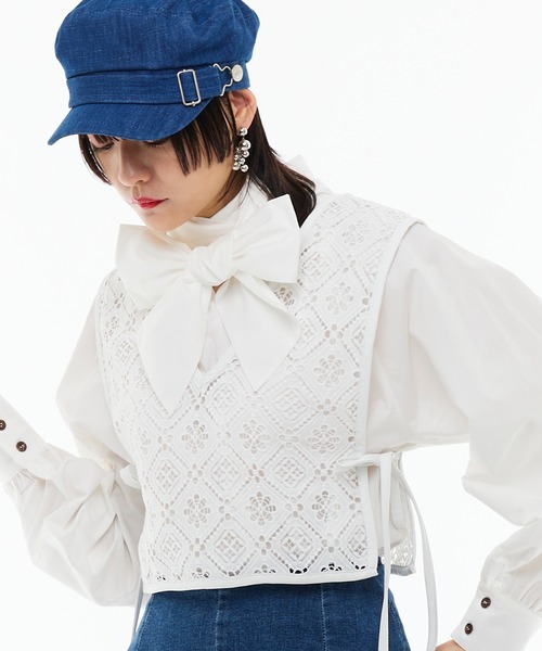 Narcissus❤ラインフェザーベスト Narcissus（ナルシス） ベスト ジレ