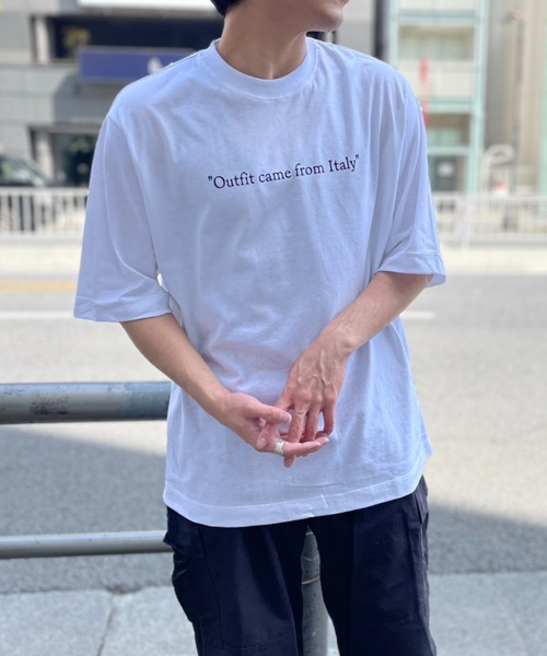 off white(オフホワイト)の「【OFF-WHITE】 オフホワイト メンズ FROM ITALY SKATE S/S TEE スケート プリント 半袖 Tシャツ(Tシャツ/カットソー・メンズ・サンドベージュ/ブラック/ホワイト・L/XXL/XL/M)」の4枚目の写真