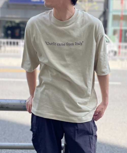 off white(オフホワイト)の「【OFF-WHITE】 オフホワイト メンズ FROM ITALY SKATE S/S TEE スケート プリント 半袖 Tシャツ(Tシャツ/カットソー・メンズ・サンドベージュ/ブラック/ホワイト・L/XXL/XL/M)」の6枚目の写真