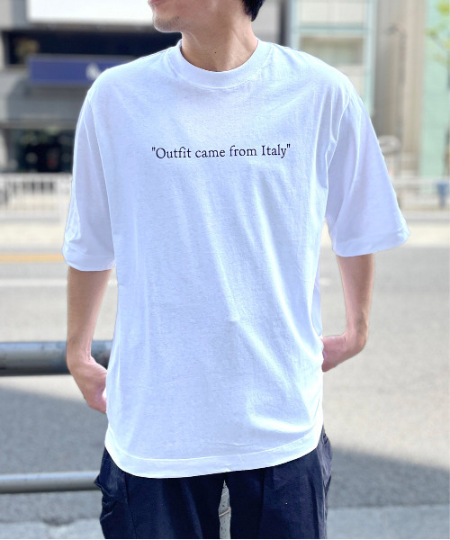 off white(オフホワイト)の「【OFF-WHITE】 オフホワイト メンズ FROM ITALY SKATE S/S TEE スケート プリント 半袖 Tシャツ(Tシャツ/カットソー・メンズ・サンドベージュ/ブラック/ホワイト・L/XXL/XL/M)」の7枚目の写真
