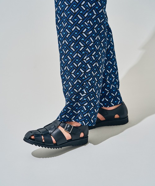 EDIFICE LA BOUCLE（エディフィスラブークル）の「【LA BOUCLE / ラブークル】1タックイージーパンツ (パターンブッチャー)（その他パンツ・メンズ・ホワイト/ブラック/ネイビー/ライトグリーン/アイボリー・1/2/3）」の15枚目の写真