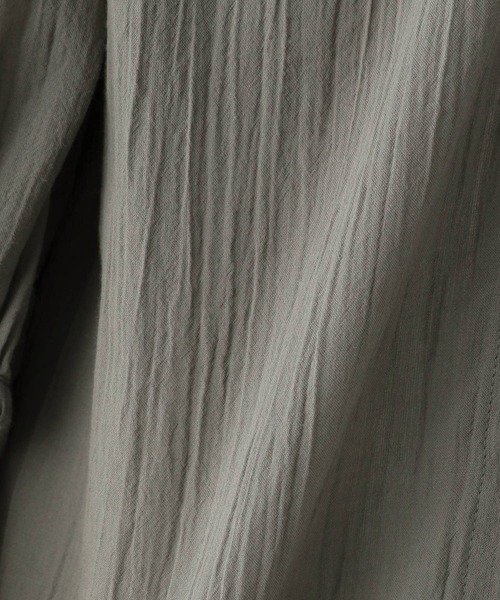 GLOBAL WORK(グローバルワーク)の「エアリーボイルスキッパー6分袖/272290(シャツ/ブラウス・レディース・オフホワイト/カーキ/ブルー/イエロー/ブラック/グリーン系その他3・FREE)」の18枚目の写真