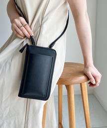 CLEA | 【全10色/カラバリ豊富】スマホ/財布SETフェイクレザー マルチミニショルダーバッグ(ショルダーバッグ)