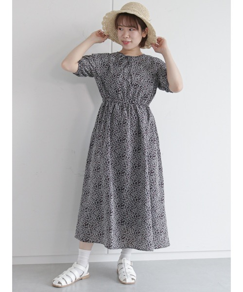 ehka sopo（エヘカソポ）の「スカラップペーパーハット（ハット・レディース・ベージュ/ブラウン/オフホワイト・ﾌﾘ-）」の7枚目の写真