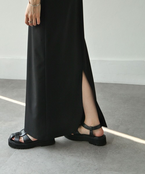 Chillfar(チルファー)の「キャミワンピース(ワンピース・レディース・ブラック/カーキ/アイボリー・FREE)」の20枚目の写真