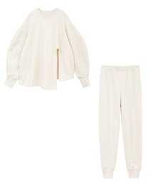 【CLANE/クラネ】BULKY SLIT SET UP/バルキースリットセットアップ 13112-5182