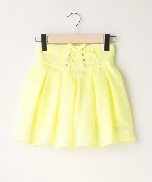 by LOVEiT（バイラビット）の「ギンガムプリーツキュロット（その他パンツ・キッズ・ピンク/イエロー/ブルー/ブラック・120cm/150cm/130cm/160cm/140cm）」の14枚目の写真