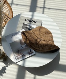 AS KNOW AS plus | ●UV対策 畳める 細編みハット(ハット)