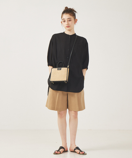 Rouge vif Anna（ルージュヴィフアンナ）の「ボイルメッシュブラウス（シャツ/ブラウス・レディース・ホワイト/ブラック・フリー）」の14枚目の写真