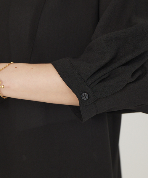 Rouge vif Anna（ルージュヴィフアンナ）の「ボイルメッシュブラウス（シャツ/ブラウス・レディース・ホワイト/ブラック・フリー）」の7枚目の写真