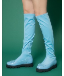 little sunny bite と pink house Long boots