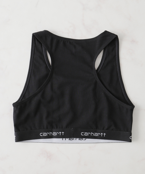 Charles Chaton（シャルルシャトン）の「CARHARTT WIP W SCRIPT RACER TANK（Tシャツ/カットソー・レディース・ブラック/ホワイト・X-SMALL/SMALL/MEDIUM）」の4枚目の写真