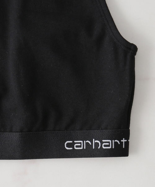 Charles Chaton（シャルルシャトン）の「CARHARTT WIP W SCRIPT RACER TANK（Tシャツ/カットソー・レディース・ブラック/ホワイト・X-SMALL/SMALL/MEDIUM）」の10枚目の写真