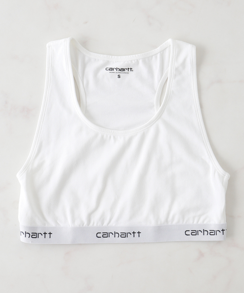 Charles Chaton（シャルルシャトン）の「CARHARTT WIP W SCRIPT RACER TANK（Tシャツ/カットソー・レディース・ブラック/ホワイト・X-SMALL/SMALL/MEDIUM）」の12枚目の写真
