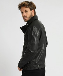 GUESSレザーコート GUESS メンズ革ジャン、レザージャケット｜コート、ジャケット