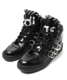 【箱付】アディダス　ハイカット　ジェレミースコット　レターズ 白　黒 adidas Originals（アディダスオリジナルス）の「アディダス