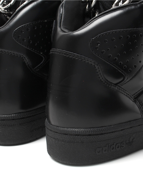 adidas JS × INSTINCT HI ブラック 27,5cm JEREMY SCOTT] Adidas Originals JS Instinct Hi Black Yellow