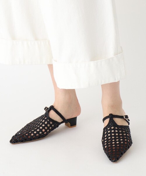 ESPERANZA(エスペランサ)の「◆【In LIFE】メッシュポインテッドミュール(サンダル・レディース・ブラック系2/ベージュ系2/アイボリー系2・LL/S/M/L)」の11枚目の写真