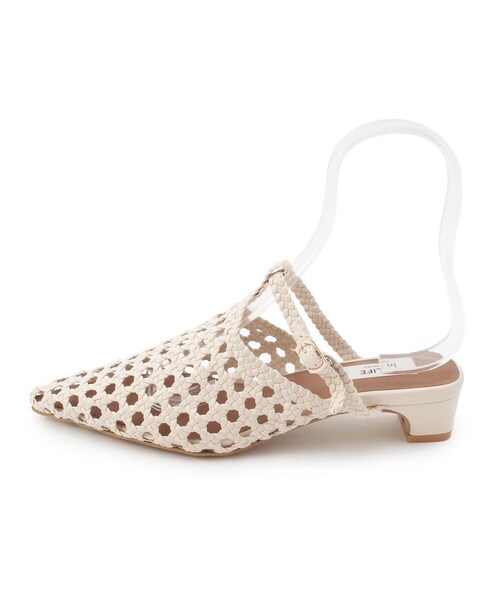 ESPERANZA(エスペランサ)の「◆【In LIFE】メッシュポインテッドミュール(サンダル・レディース・ブラック系2/ベージュ系2/アイボリー系2・LL/S/M/L)」の9枚目の写真