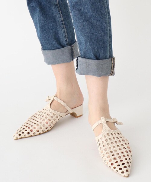 ESPERANZA(エスペランサ)の「◆【In LIFE】メッシュポインテッドミュール(サンダル・レディース・ブラック系2/ベージュ系2/アイボリー系2・LL/S/M/L)」の17枚目の写真