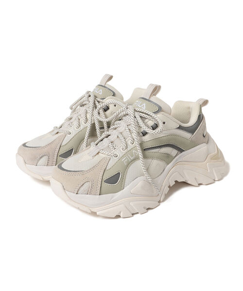 Ray BEAMS（レイビームス）の「FILA / INTERATION スニーカー（スニーカー・レディース・ホワイト・24.0cm/25.0cm/23.0cm）」の3枚目の写真