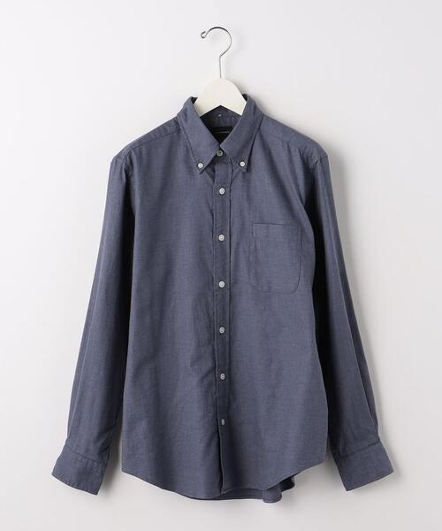 green label relaxing（グリーンレーベルリラクシング）の「ナチュラルフィットビエラ ボタンダウン 長袖 シャツ（シャツ/ブラウス・メンズ・ホワイト/ライトピンク/ケリー/ロイヤルブルー・S/M/L/XL/XS）」の12枚目の写真