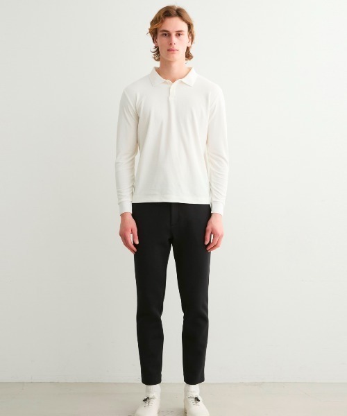 three dots（スリードッツ）の「ハイゲージダンボール スウェットパンツ（スウェットパンツ・メンズ・ブラック/ネイビー・SMALL/MEDIUM/LARGE）」の5枚目の写真