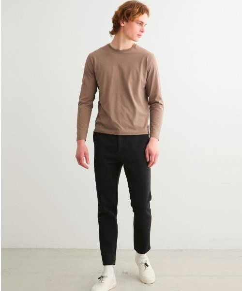 three dots（スリードッツ）の「ハイゲージダンボール スウェットパンツ（スウェットパンツ・メンズ・ブラック/ネイビー・SMALL/MEDIUM/LARGE）」の10枚目の写真