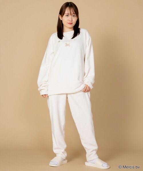 MIFFY/ミッフィー】別注 ボア ルームウェア セットアップ 上下