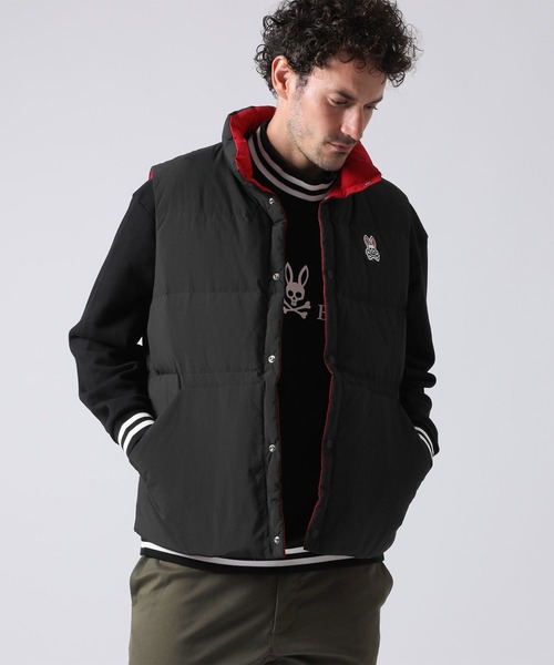 independent リバーシブルダウンベスト