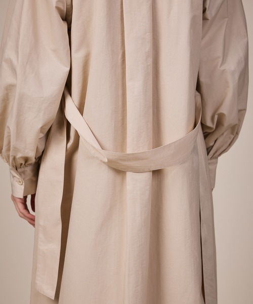 ReNorm（リノーム）の「2WAYシャツワンピース（シャツワンピース・レディース・サックスブルー/ベージュ/チャコール・M/S）」の10枚目の写真