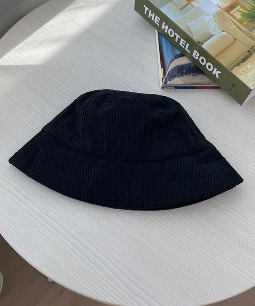 apres jour mignon(アプレジュールミニョン)の「【apresjour mignon×ARIAZ】コーデュロイバケハ(ハット・レディース・アイボリー/ライトブラウン/ブラック・ONESIZE)」の5枚目の写真