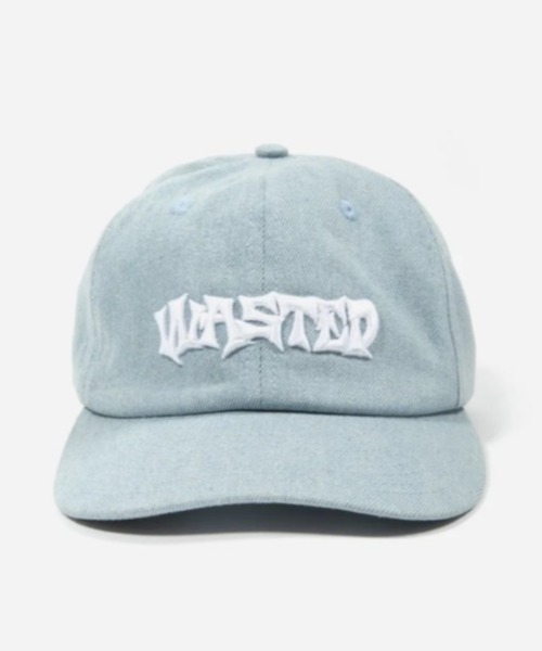 WASTED PARIS（ウェイステッドパリス）の「【WASTED PARIS/ウェステッドパリス】Cap Oshyn Denim / キャップ 帽子 デニム（キャップ・メンズ・ブラック/ライトブルー・ONE SIZE）」の4枚目の写真