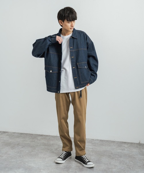 KRIFF MAYER（クリフメイヤー）の「KRIFF MAYER クリフメイヤー 防風クライミングストレッチテーパードイージーパンツ（その他パンツ・メンズ・ブラック/オリーブ/マルチ/ネイビー/キャメル・M/L/XL）」の20枚目の写真