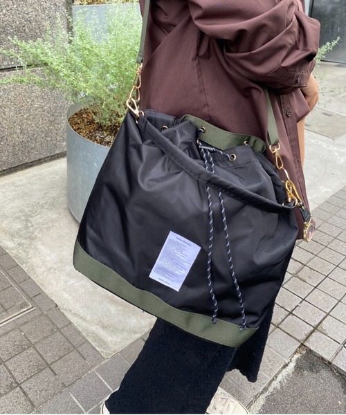 大栄翔関 巾着型 ショルダーバッグ 旨く 